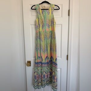NWT Shoshanna Multicolor Maxi Dress